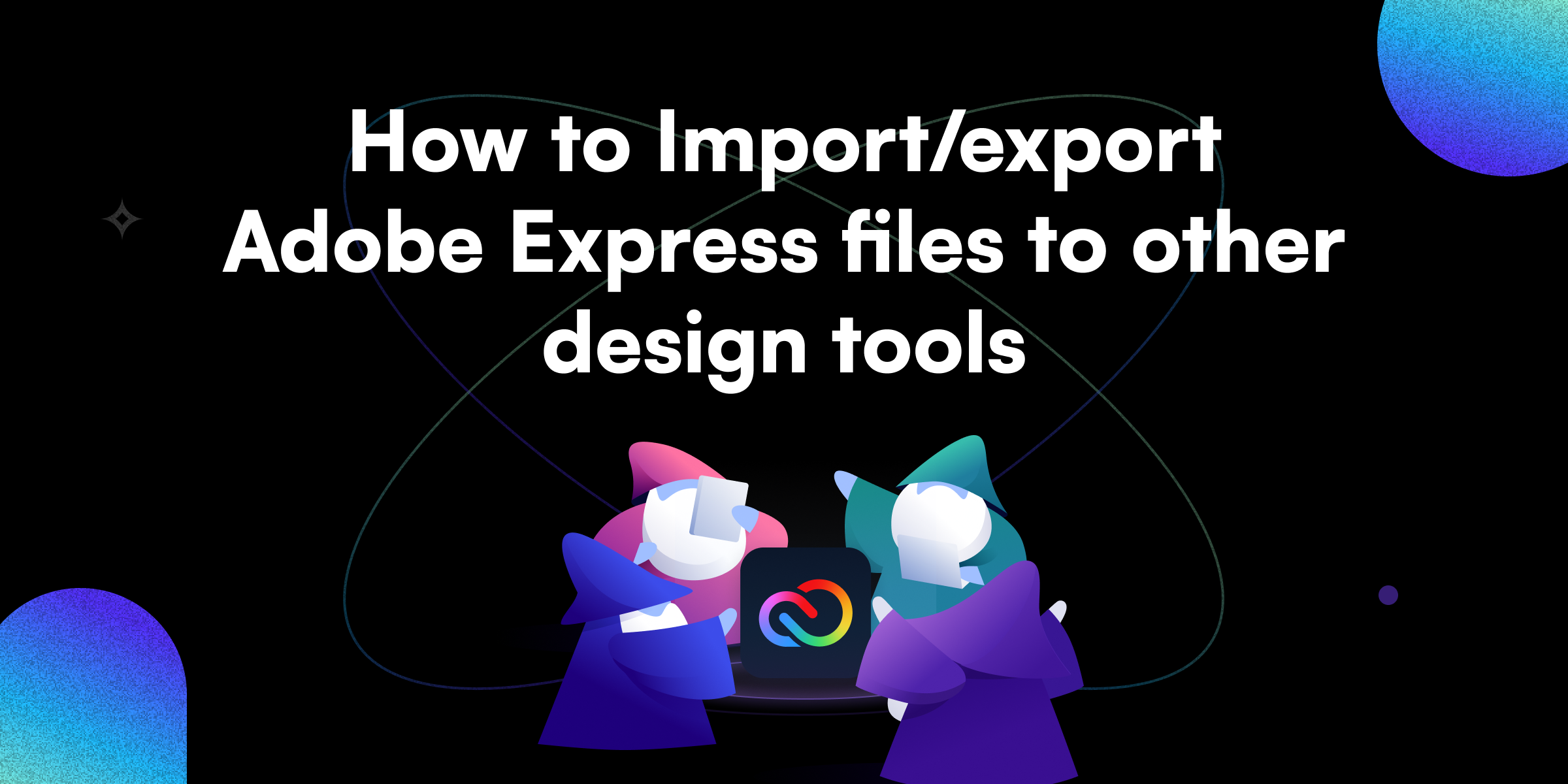 Exploring Adobe Express import and export options