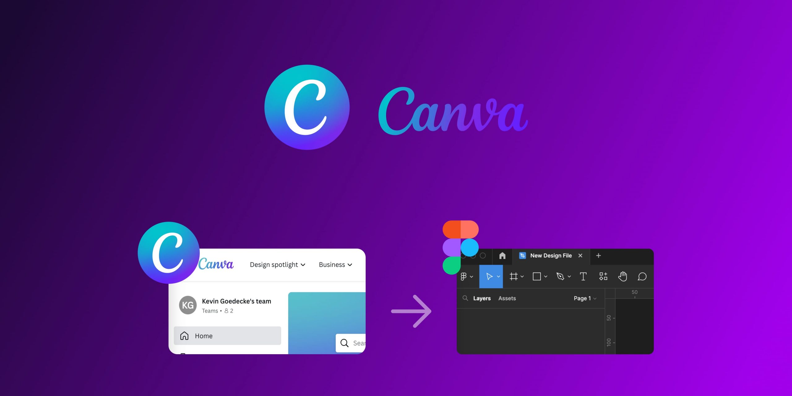 How to embed a Canva design in Figma without any plugins