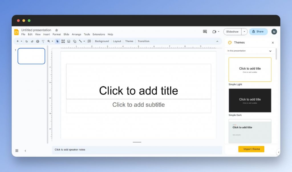 how to get a presentation from canva to google slides