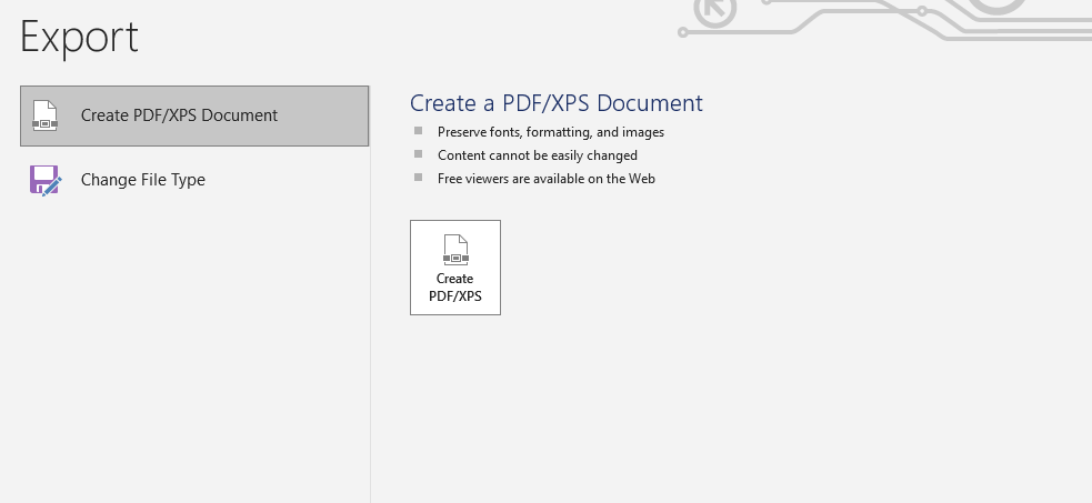 Visio Export Options and Compatibility
