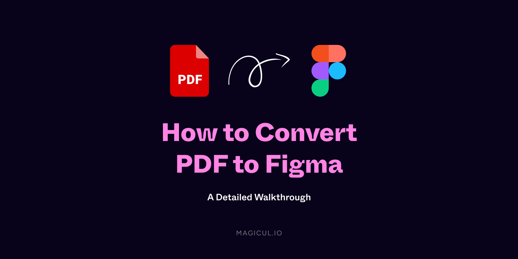 How to Convert PDF to Figma: A Detailed Walkthrough