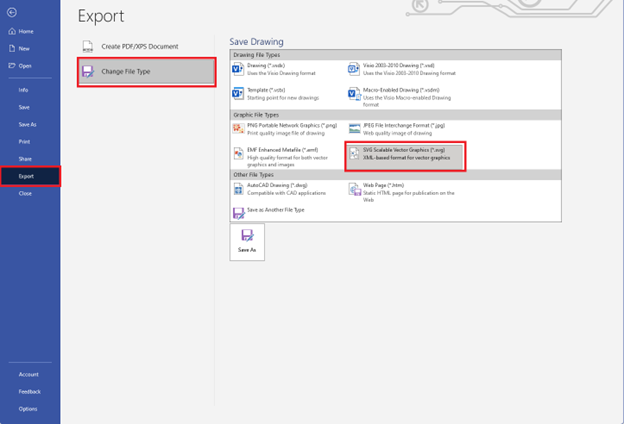 create a powerpoint presentation from visio