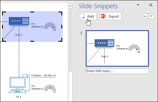 create a powerpoint presentation from visio