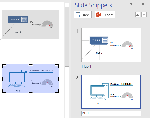 create a powerpoint presentation from visio