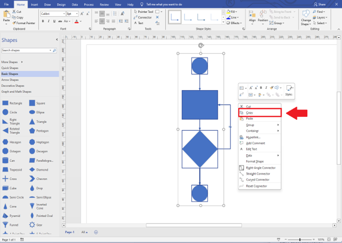 create a powerpoint presentation from visio