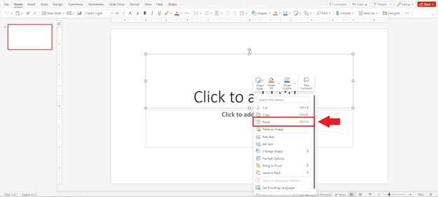 create a powerpoint presentation from visio