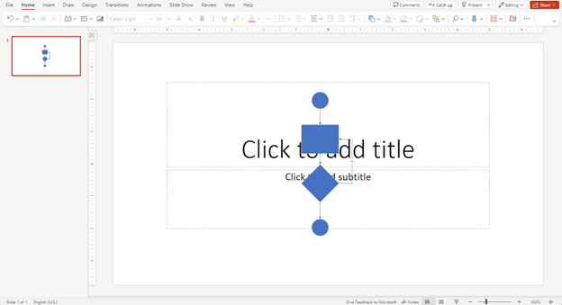 create a powerpoint presentation from visio