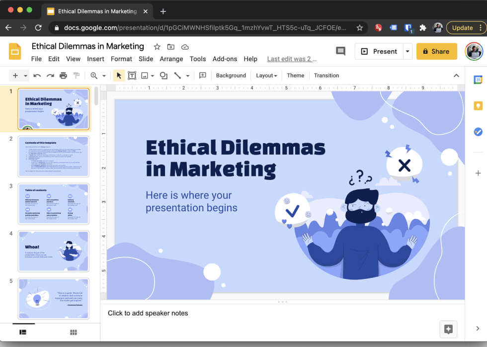 Google Slides Demo Preview