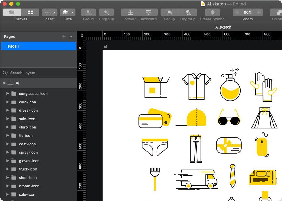 Sketch Illustrator Import Demo Preview